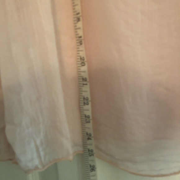 Carla Conti Blush Pink Tie Top - Picture 4 of 8